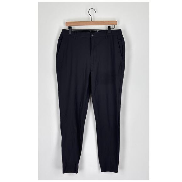 Cuts Mens Stretch Slim Fit AO Jogger Pants Black Size Large Wrinkle Resistant - Picture 5 of 16